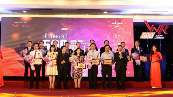 Công bố Top 500 doanh nghiệp lớn nhất Việt Nam 2017