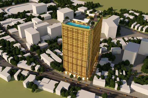 Căn nhà siêu sang dát vàng: Giá hơn 100 triệu/m2 cho khách siêu giàu