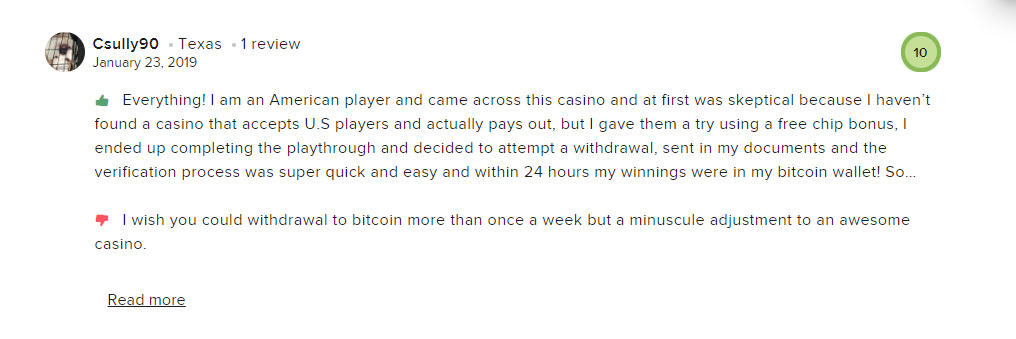 no deposit casino bonus 10 free