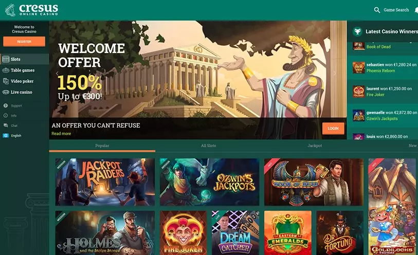 online casino games singapore