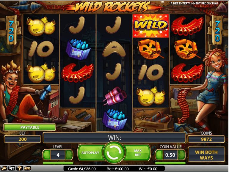 5 multiple rows slot machine